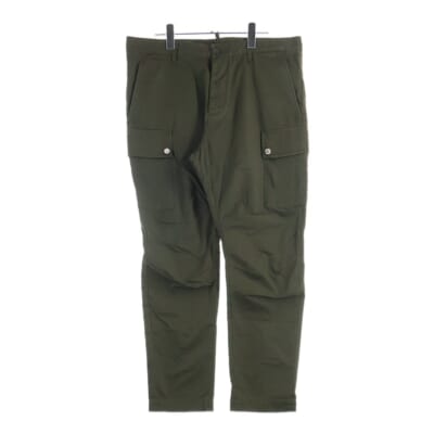 20SS Chino Cargo Fit Cotton Pants チノ カーゴ フィット コットン パンツ カーキ S74KB0385 Bランク