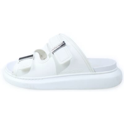 ロゴメタル コンフォートサンダル ホワイト 663563 Bランク