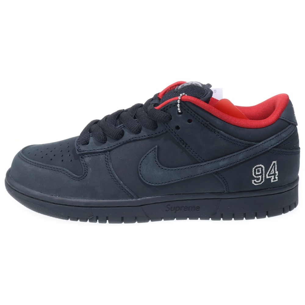 25AW ×SUPREME DUNK LOW PRO OG QS シュプリーム ダンク ローカットスニーカー ブラック US9.5/27.5cm HQ8487-001 Sランク