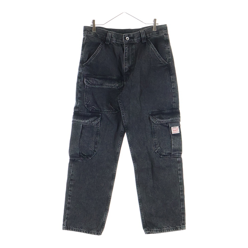 STAY LOOSE ステイ ルーズ カーゴ デニムパンツ ブラック PC9-A7368-0006 Bランク