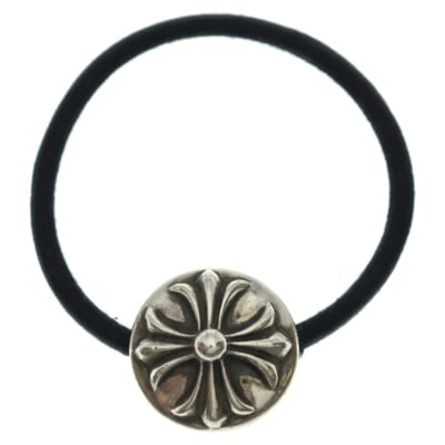 HAIRBAND クロスボール ヘアバンド ヘアゴムコンチョ シルバー BCA151 Bランク
