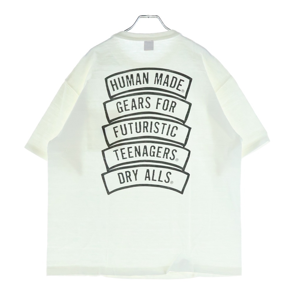 Back Logo Circle S/S Tee バックロゴサークル 半袖Tシャツ ホワイト HM18CS002 Sランク