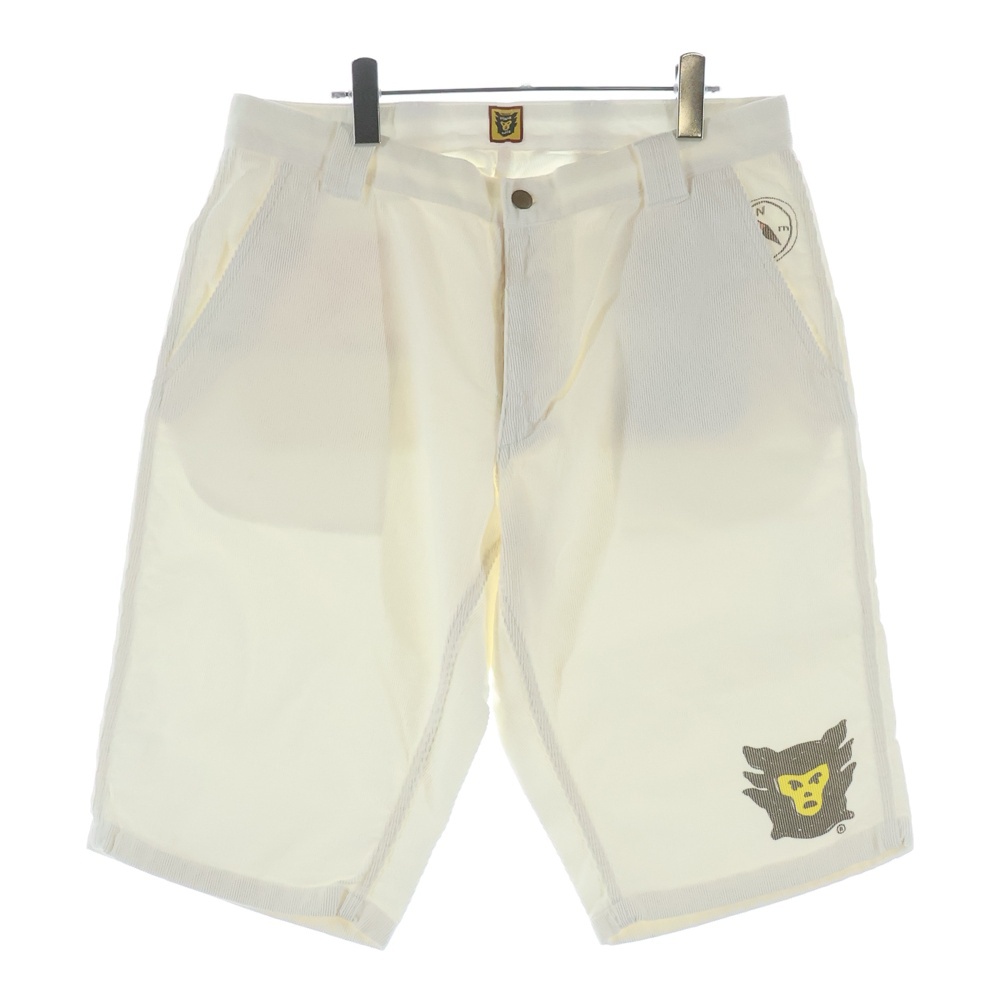 Corduroy Short コーデュロイ ショートパンツ ハーフパンツ ホワイト HM16PT002 Sランク