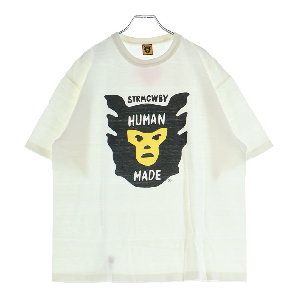 Front Logo Print S/S Tee フロントロゴ 半袖Tシャツ ホワイト HM17TE022 Sランク