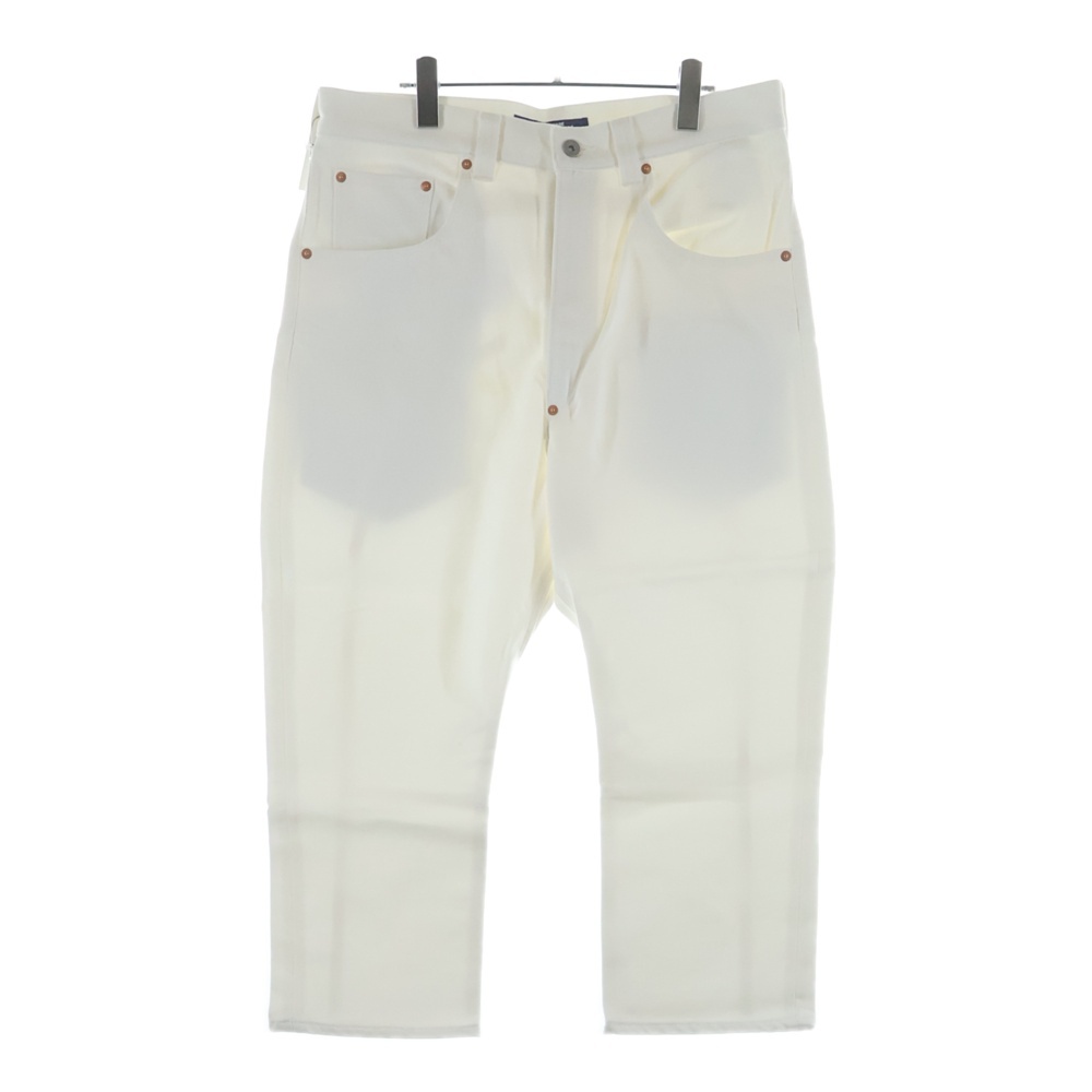 19SS COTTON TWILL PANTS コットンツイル サルエルパンツ ホワイト WC-P047 Sランク