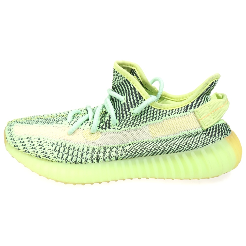 YEEZY BOOST 350 V2 YEEZREEL FW5191 イージーブースト イーズリール ローカットスニーカー イエロー US7.5/25.5cm FW5191 Bランク