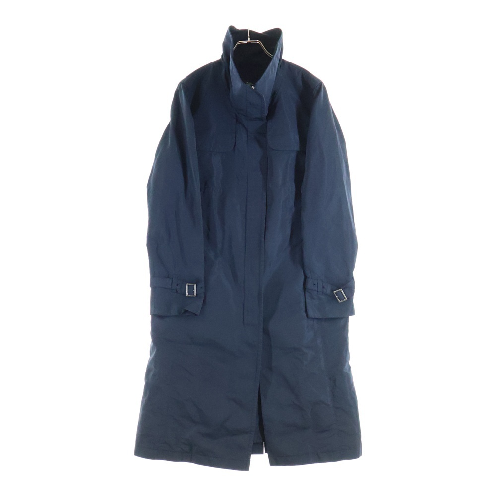 ナイロン ロング コート ネイビー Bランク