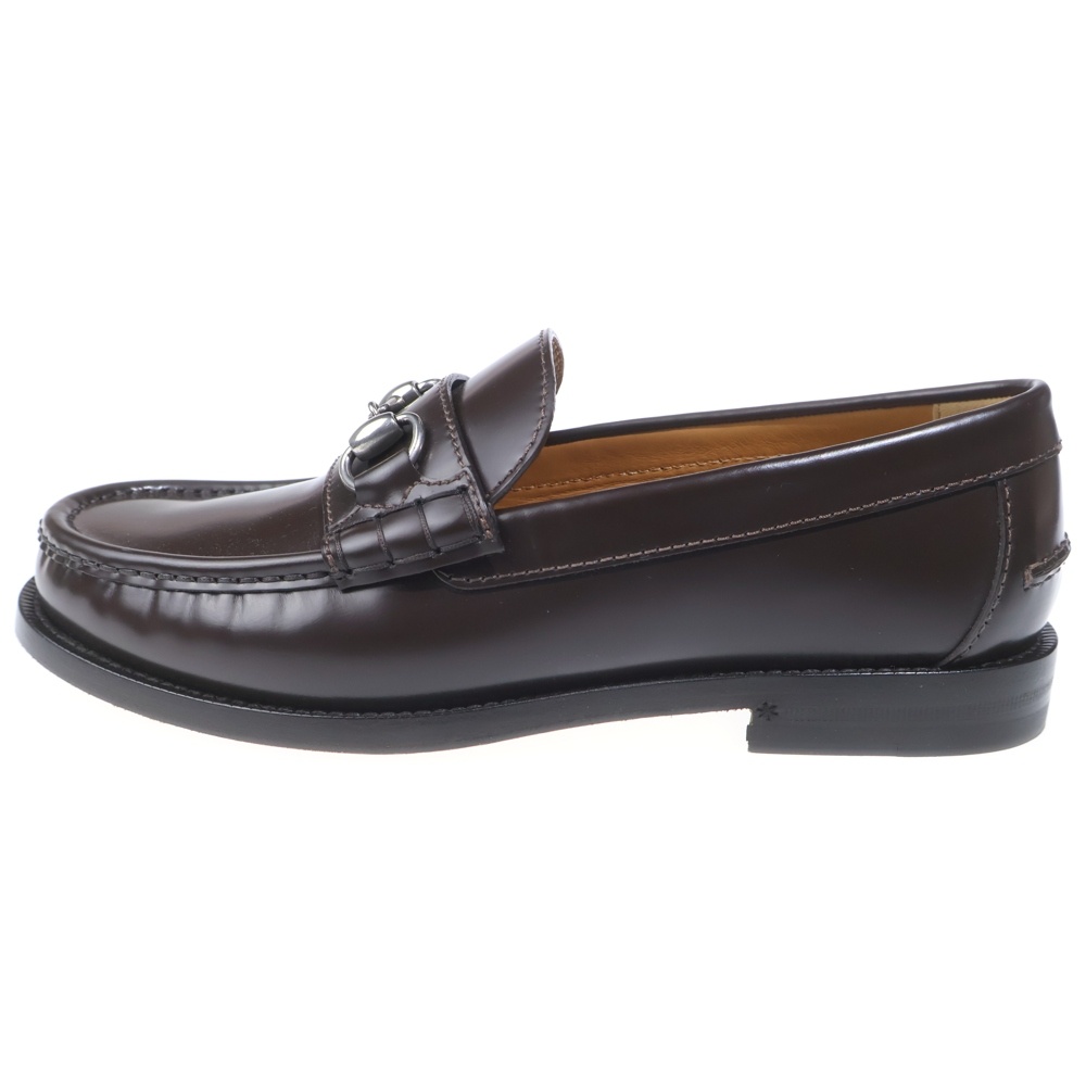 ホースビット レザー ローファー ブラウン 776660 Sランク