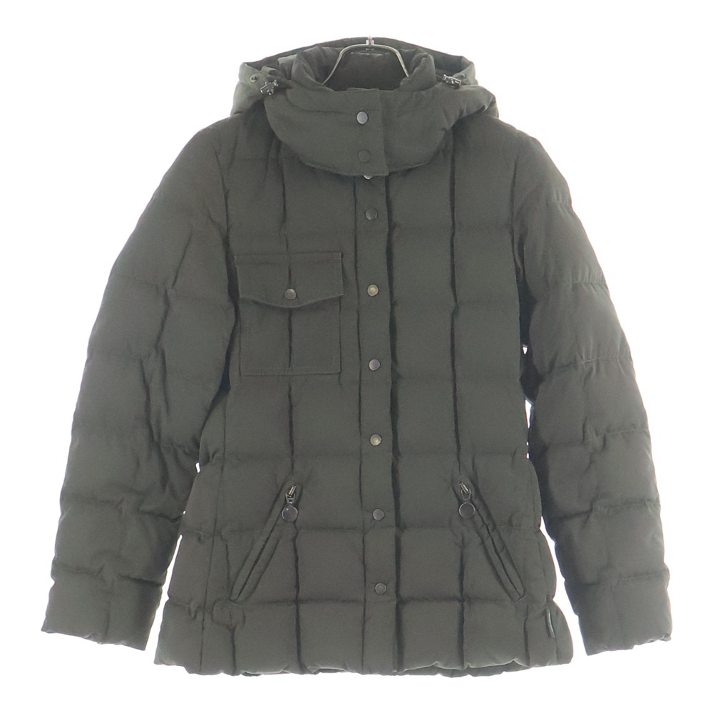 キルティング フーデッド ダウンジャケット カーキ 463120069948 Bランク