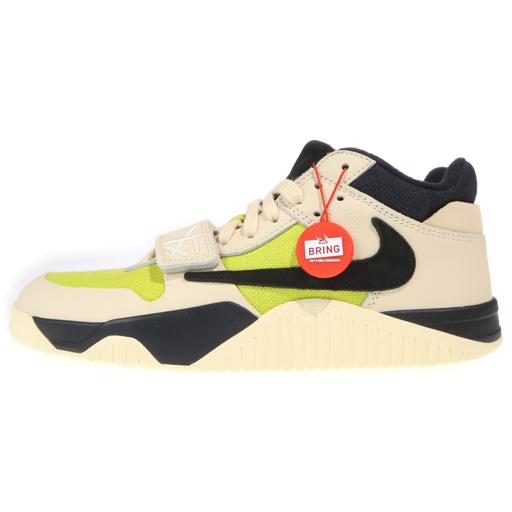 ×TRAVIS SCOTT JORDAN JUMPMAN JACK TR CJ1 T-REXX FZ8117-102 トラヴィススコット ジョーダン ジャンプマンジャック ローカットスニーカー US8.5/26.5cm Sランク