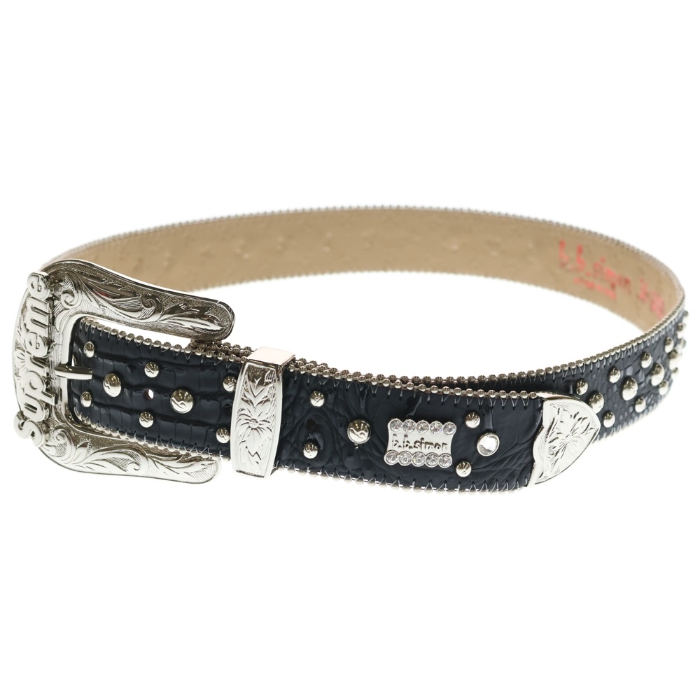 24AW B.B. Simon Studded Ranger Belt Black B.B.サイモン スタッズレンジャーベルト ブラック Sランク