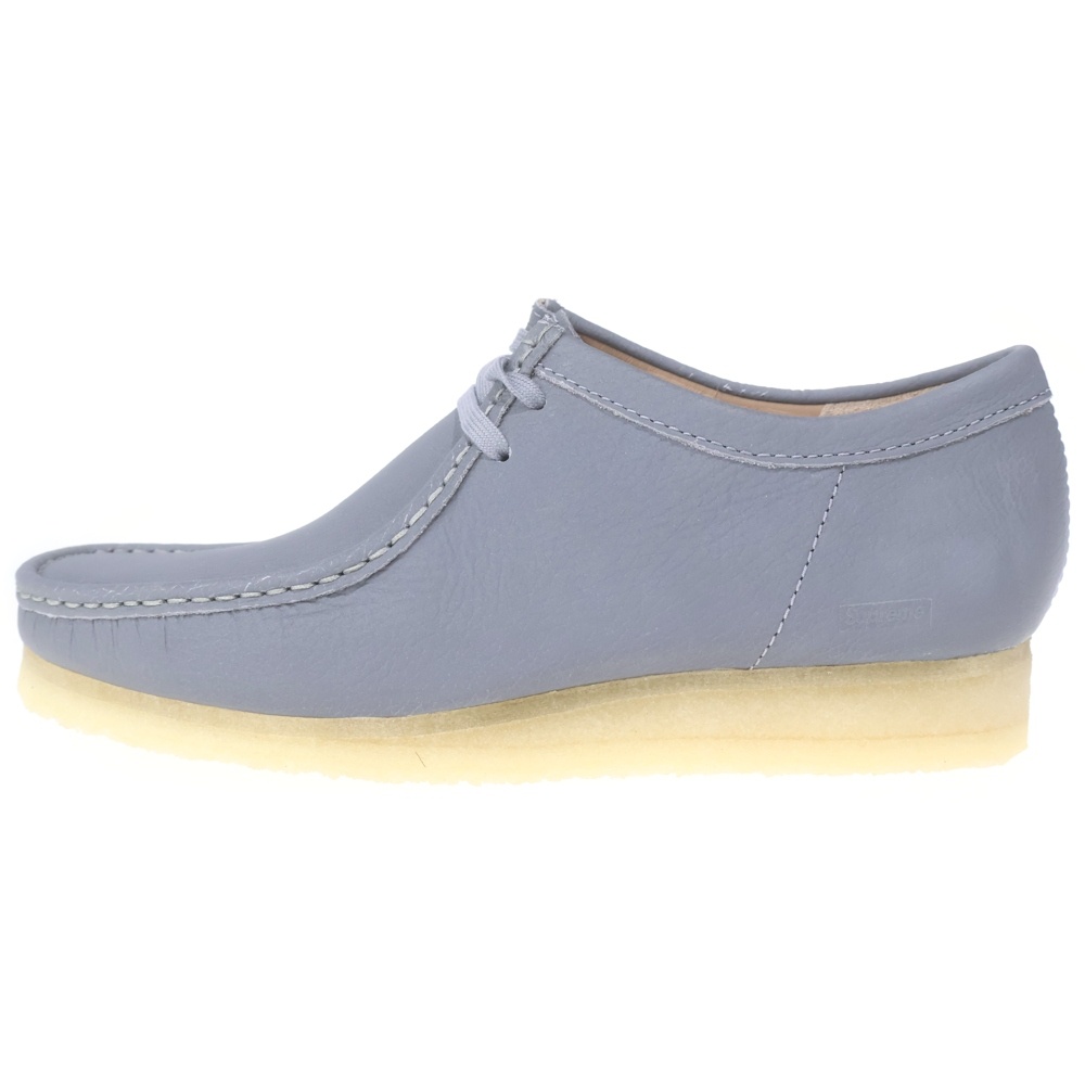 25SS Clarks Reflective Wallabee Silver クラークス リフレクター ワラビー ローカットスニーカー シルバー Sランク