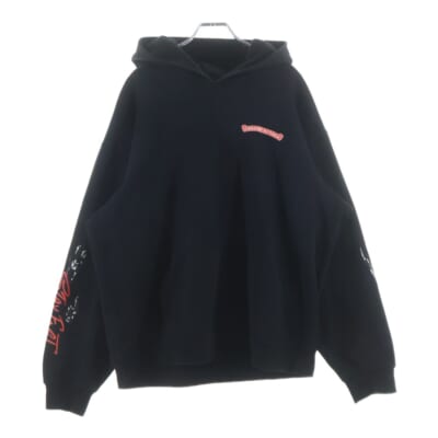 PPO STAY FAST RACE TEAM HD PLVR MATTY BOYステイファストプリントパーカー ブラック Aランク