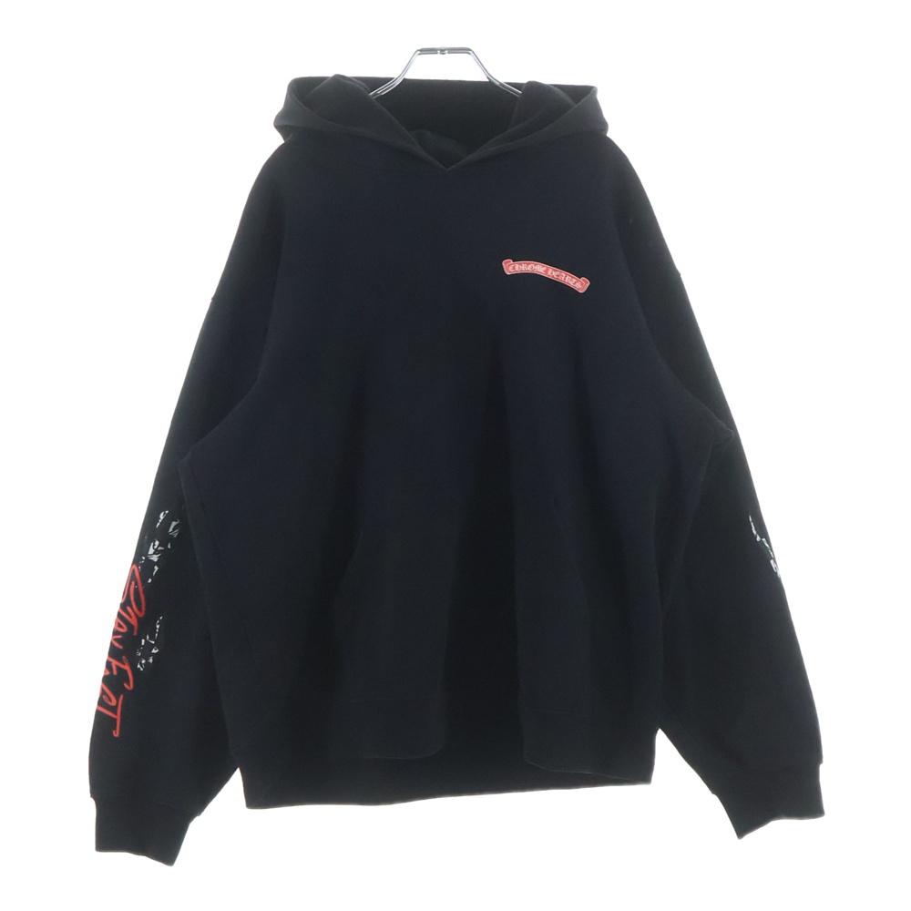 PPO STAY FAST RACE TEAM HD PLVR MATTY BOYステイファストプリントパーカー ブラック Aランク