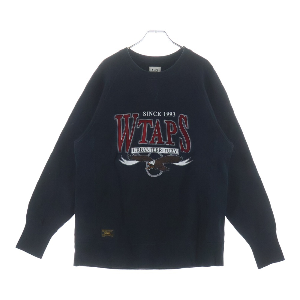 15AW イーグル刺繍 スウェットトレーナー 152ATDT-CSM21 ネイビー Bランク