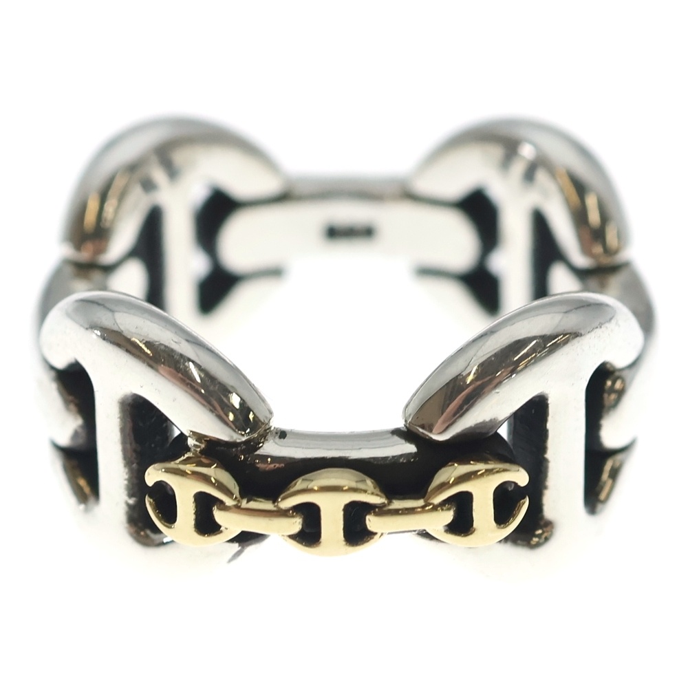 18K AFFIX QUAD RING アフィックス スクワッド コンビネーションリング シルバー/ゴールド Aランク