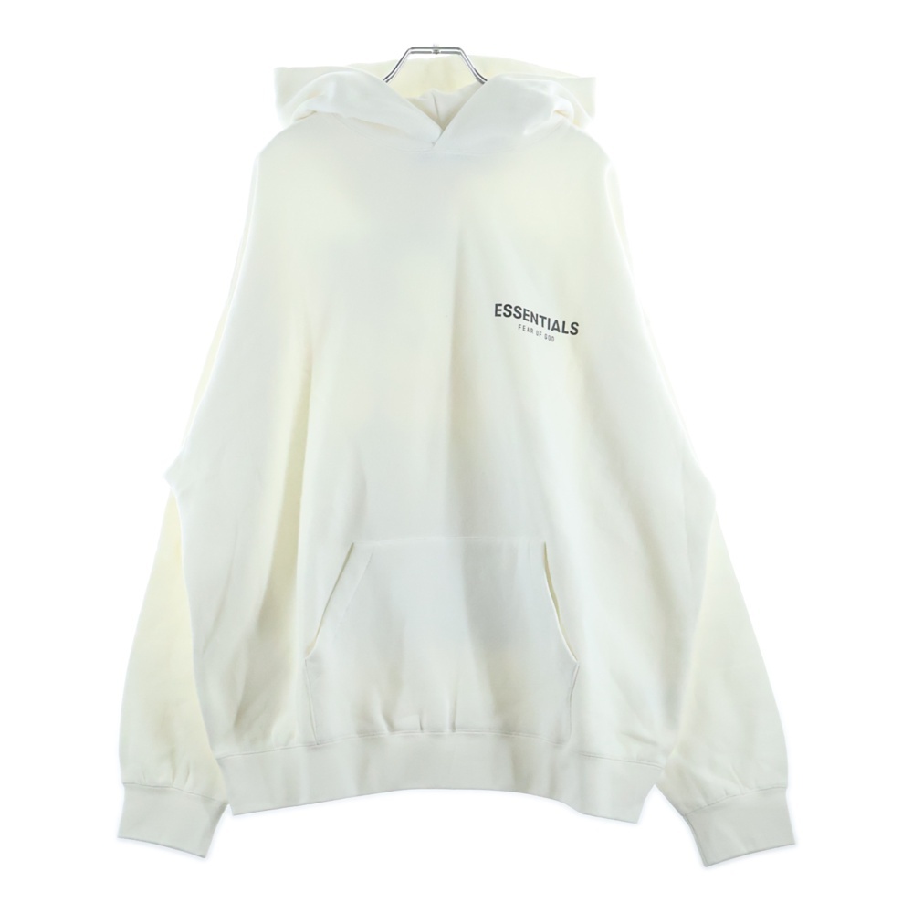 HOODIE FLOWER PHOTO バックフラワーフォト プルオーバースウェットパーカー フーディー ホワイト Sランク