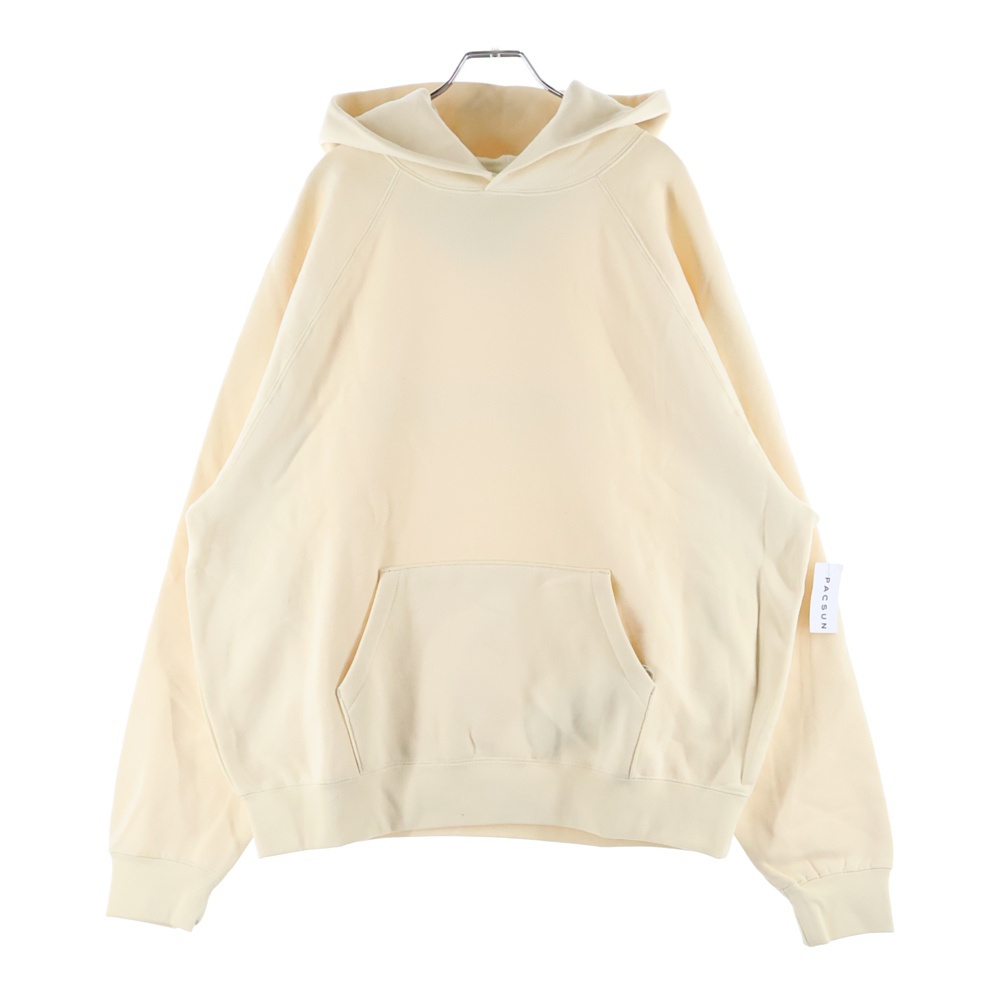 HOODIE バックラバーロゴ プルオーバースウェットパーカー フーディー アイボリー Sランク