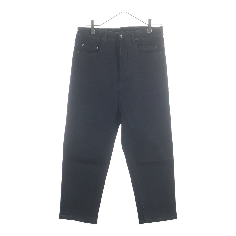 17AW Astire Cropped Cut コーティングデニムパンツ ブラック DU17F2357-SBKM Sランク