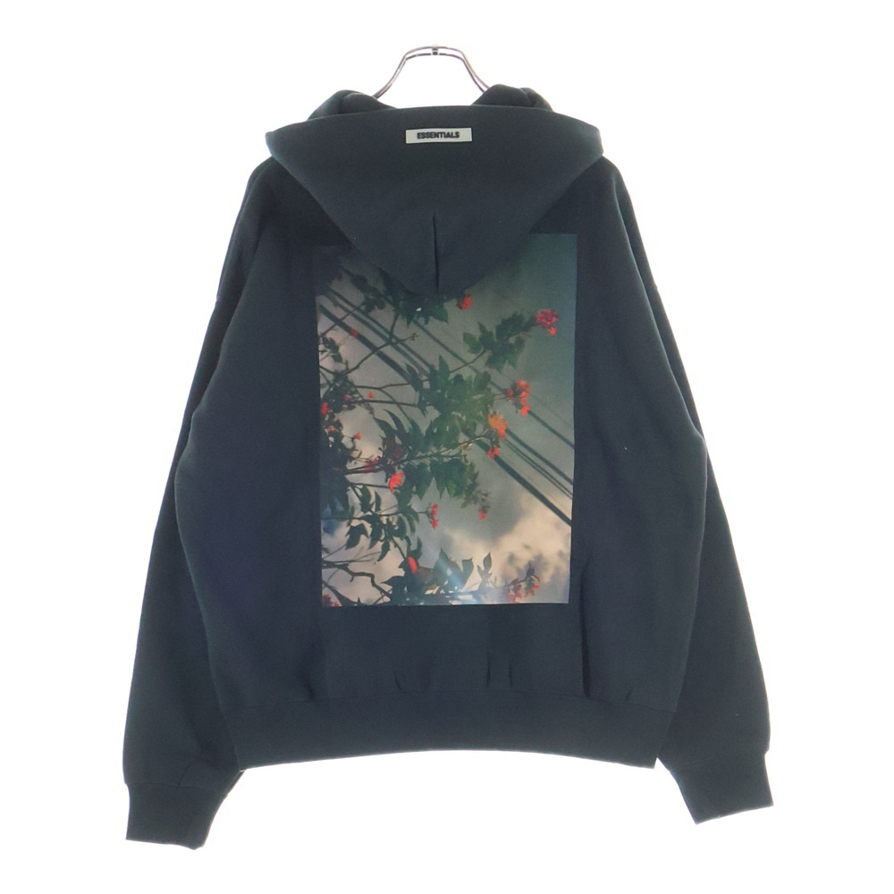 HOODIE FLOWER PHOTO フラワーフォト プルオーバースウェットパーカー フーディー ブラック Sランク