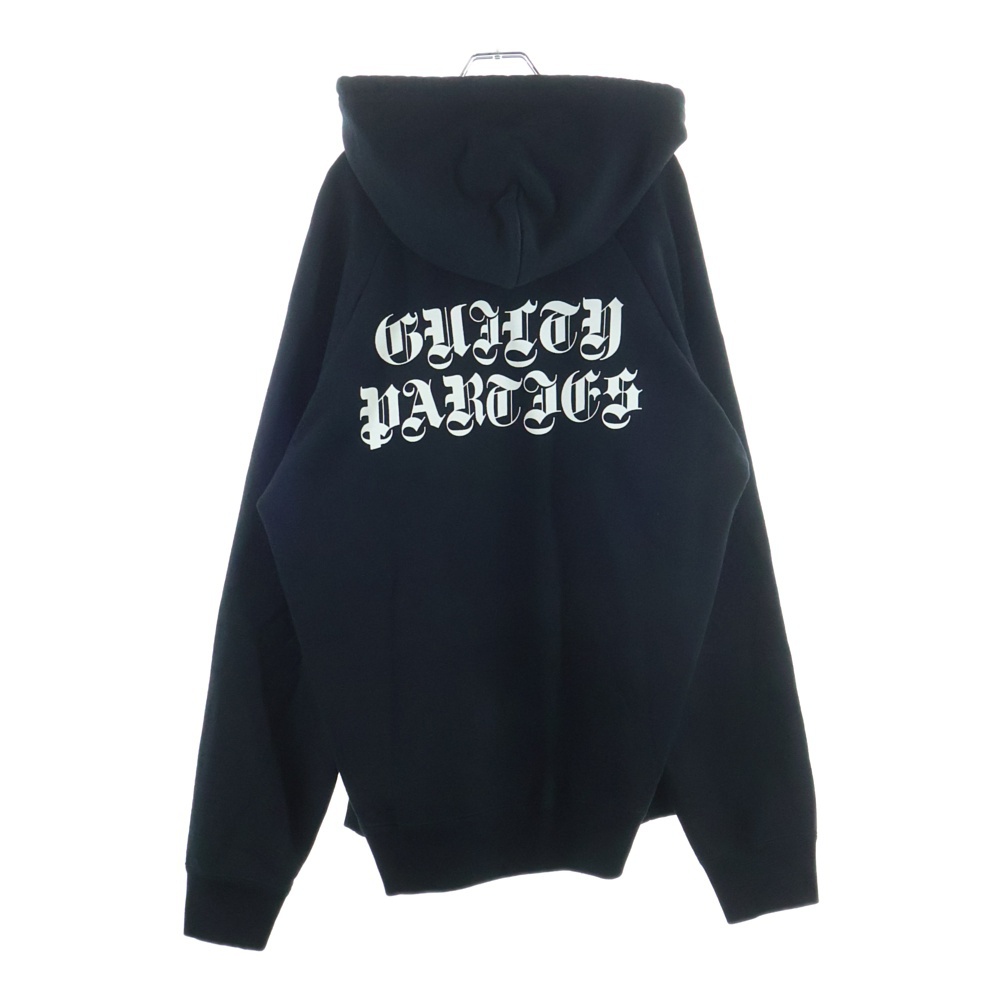 WASHED HEAVY WEIGHT PULLOVER HOODED SWEAT SHIRT ヘビーオンス プルオーバースウェットパーカー フーディー ブラック Aランク