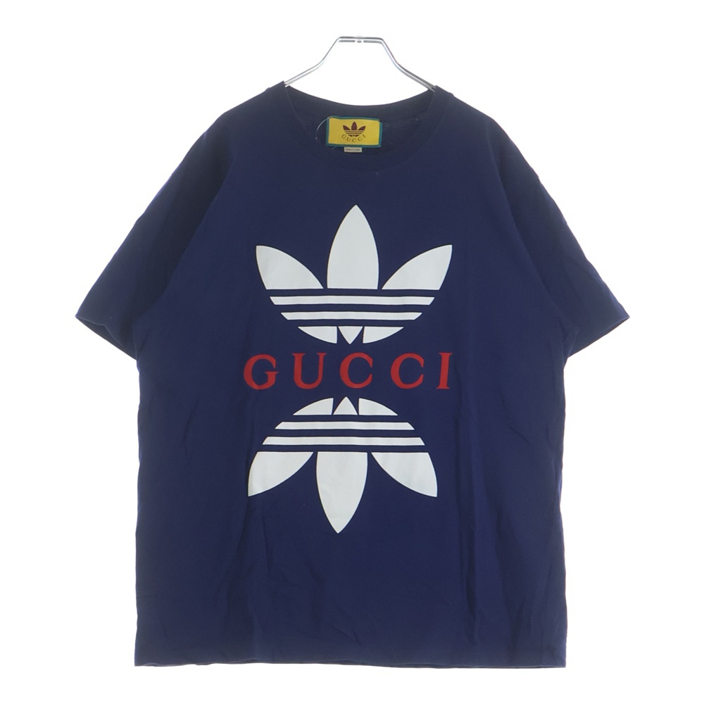 adidas T-Shirt アディダス 半袖Tシャツ ネイビー 548334 XJEMJ Aランク