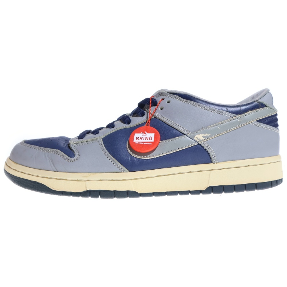 【観賞用】00s ×ATMOS Dunk Low アトモス ダンク ローカットスニーカー トワイライトブルー/ミディアムグレー 630358-401 Cランク