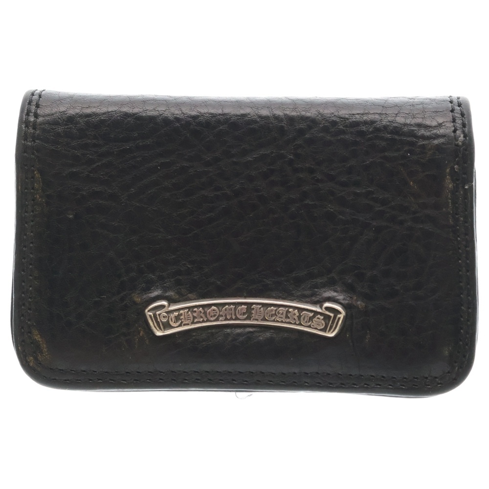 CARD CASE グロメット付きレザーカードケース ブラック Bランク