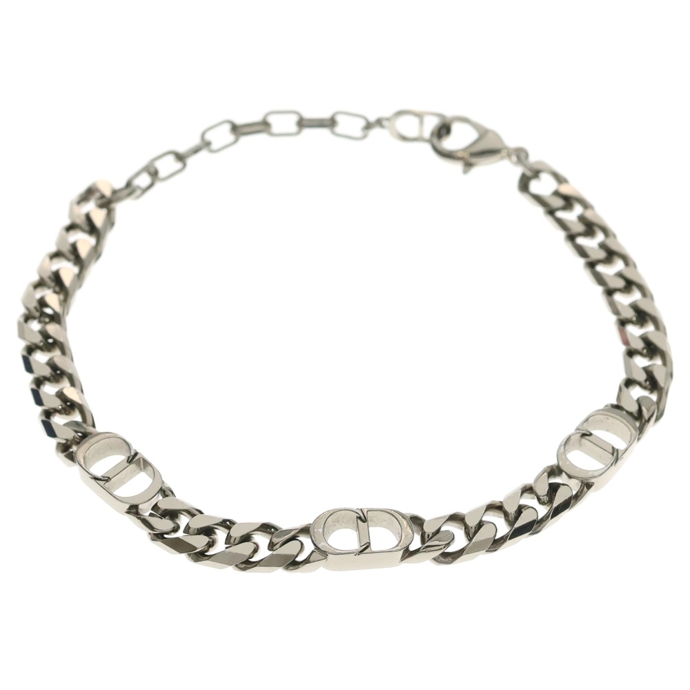 CD ICON アイコン チェーンリンク ブレスレット シルバー Bランク