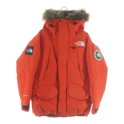 ANTARCTICA PARKA GORE-TEX アンタークティカ パーカー ゴアテックス ロゴ刺繍 ファー付き フーデッドダウンジャケット アウター ND91707 Sランク
