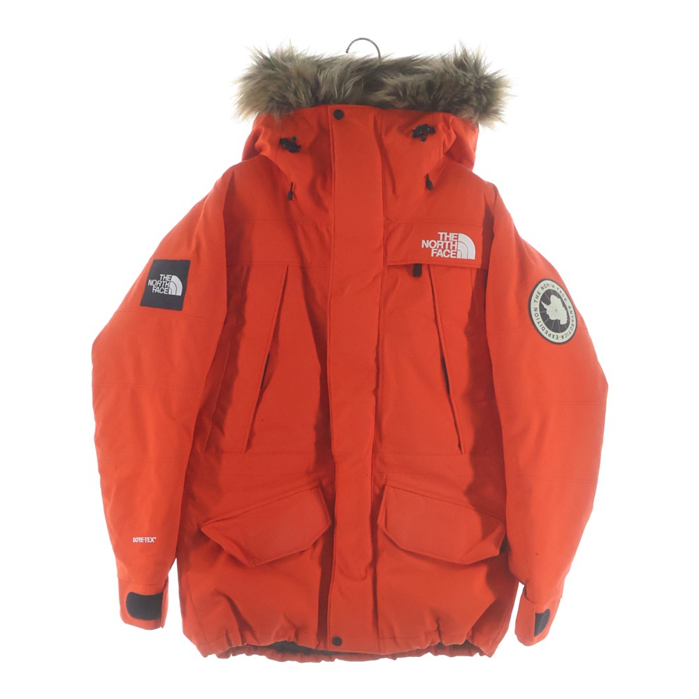 ANTARCTICA PARKA GORE-TEX アンタークティカ パーカー ゴアテックス ロゴ刺繍 ファー付き フーデッドダウンジャケット アウター ND91707 Sランク