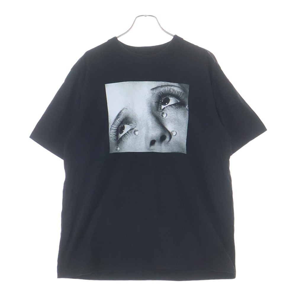 25AW MAN RAY 両面プリント 半袖カットソー Tシャツ ブラック 25-01061S Bランク