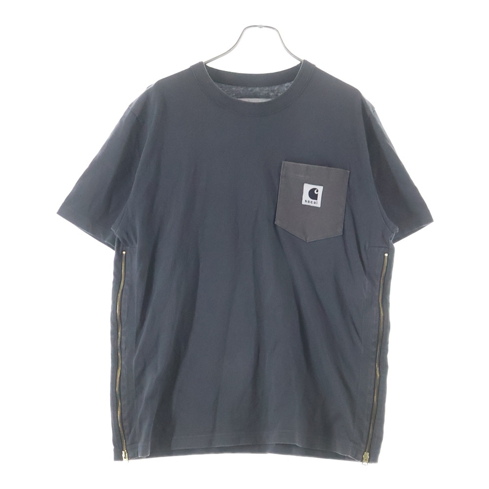 24SS ×sacai T-Shirt サカイ 半袖Tシャツ グレー 24-0725S Bランク