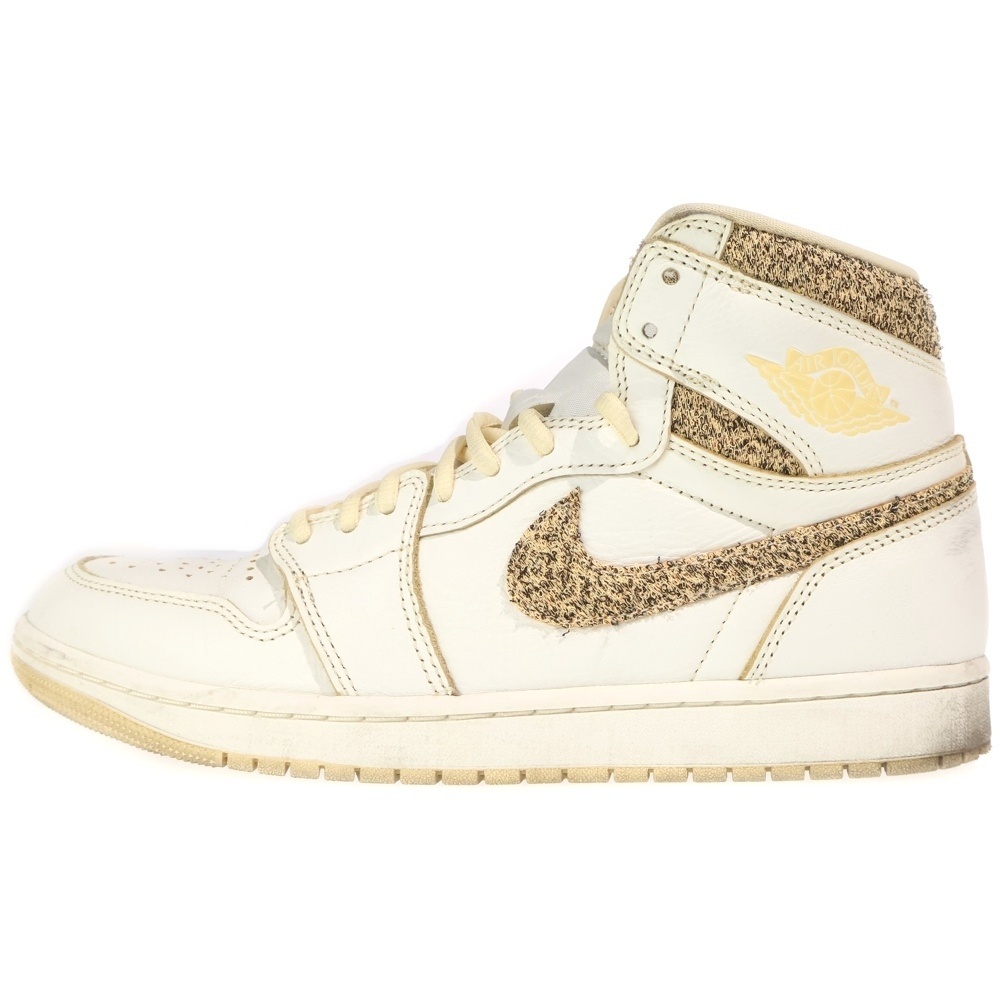Jordan 1 High OG Craft Vibrations of Naija エアジョーダン1 ハイ OG ハイカットスニーカー US10/28cm FD8631-100 Bランク
