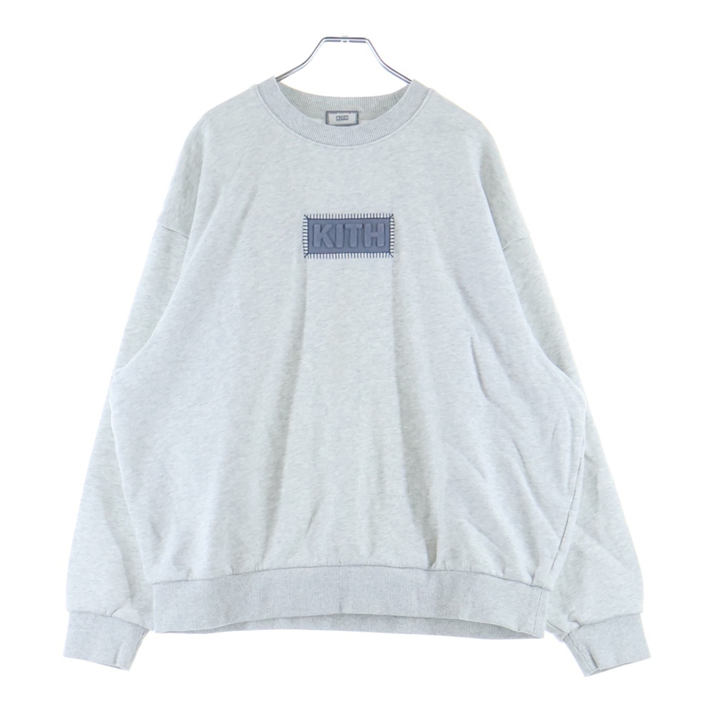 Loyalty Box Logo Elevation Nelson Crewneck クルーネック スウェット グレー KHM032550 Bランク
