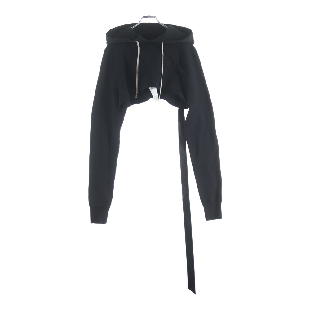 Hollywood Cropped Hoodie ハリウッド クロップド フーディ プルオーバーパーカー ブラック レディース DU01E3257-FP Aランク