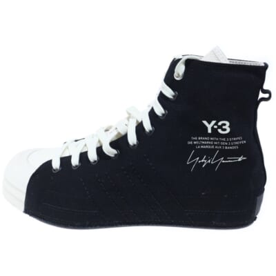 NIZZA HI スニーカー ハイカット ブラック JQ8818 Aランク