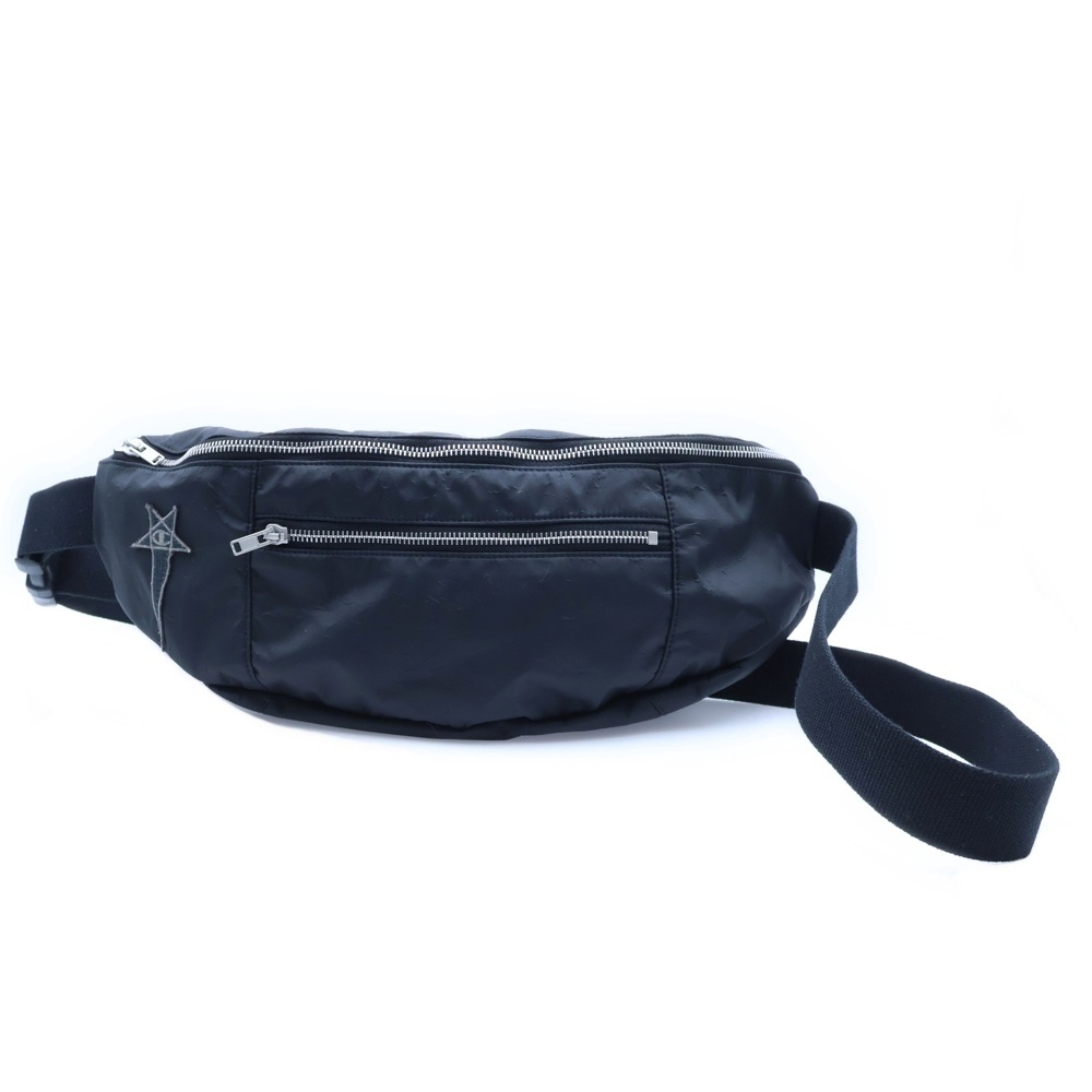 ×Champion Belt Body Shoulder Bag Nylon ×チャンピオン ベルト ボディ ショルダー バッグ ナイロン ブラック CM01D6097-CHNY Aランク