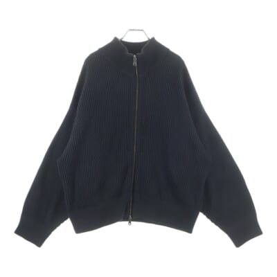 Prime-Over Drivers Knit ジップアップドラバーズニット グレー 11242361323 Bランク
