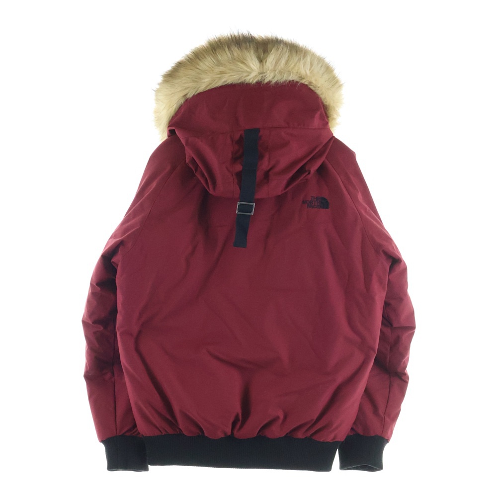 MERIDEN DAWN JACKET 2013H06 ホワイトレーベル 韓国限定 ファーフーデッドダウンジャケット レッド キッズ Bランク