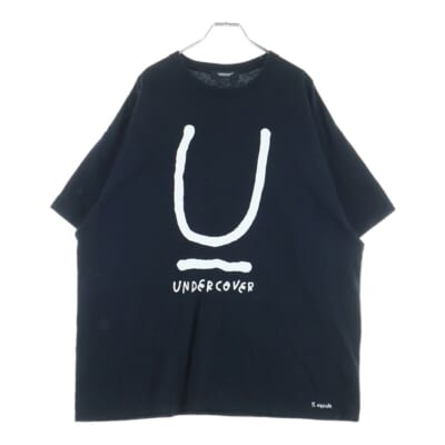 ×Yu Nagaba 長場雄 Uロゴプリント半袖Tシャツ ブラック UC1E9813-1 Aランク