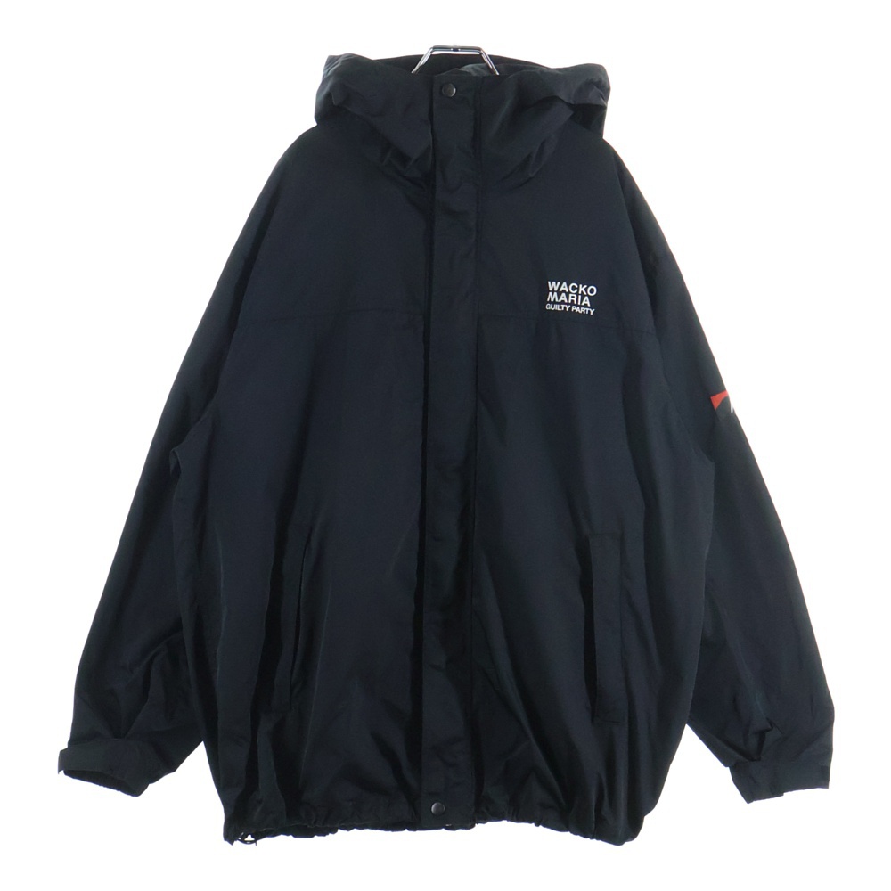 ワコマリア バスキア パーカー 黒 WACKO MARIA (ワコマリア) JEAN-MICHEL BASQUIAT / PULLOVER HOODED