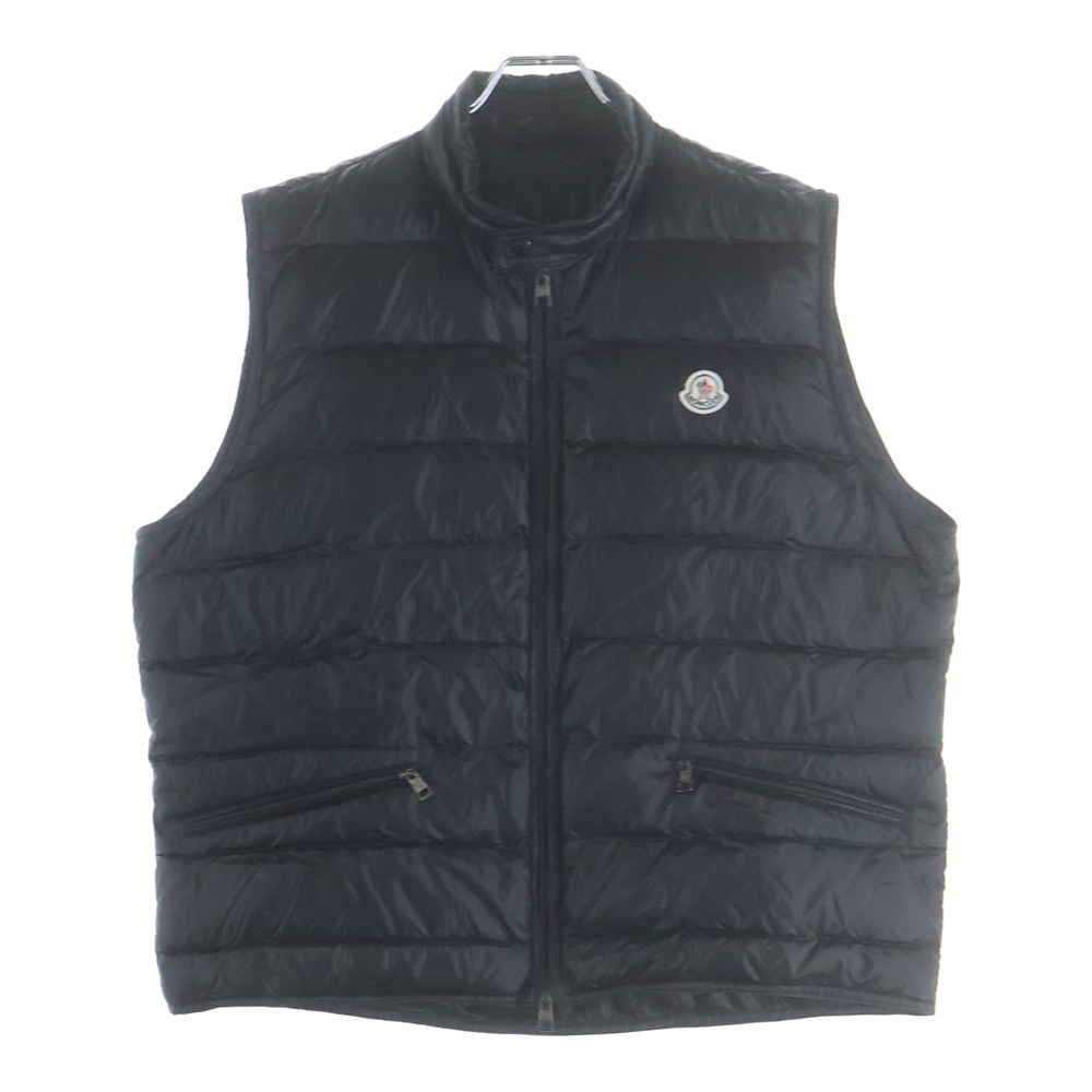 20AW GUI GILET ワッペン ロゴ ダウン ベスト ブラック F10911A10700 53029 Bランク