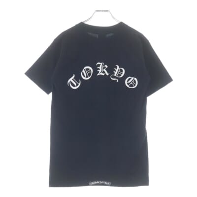 OLD TOKYO フロントロゴ 半袖Tシャツ カットソー ブラック Bランク