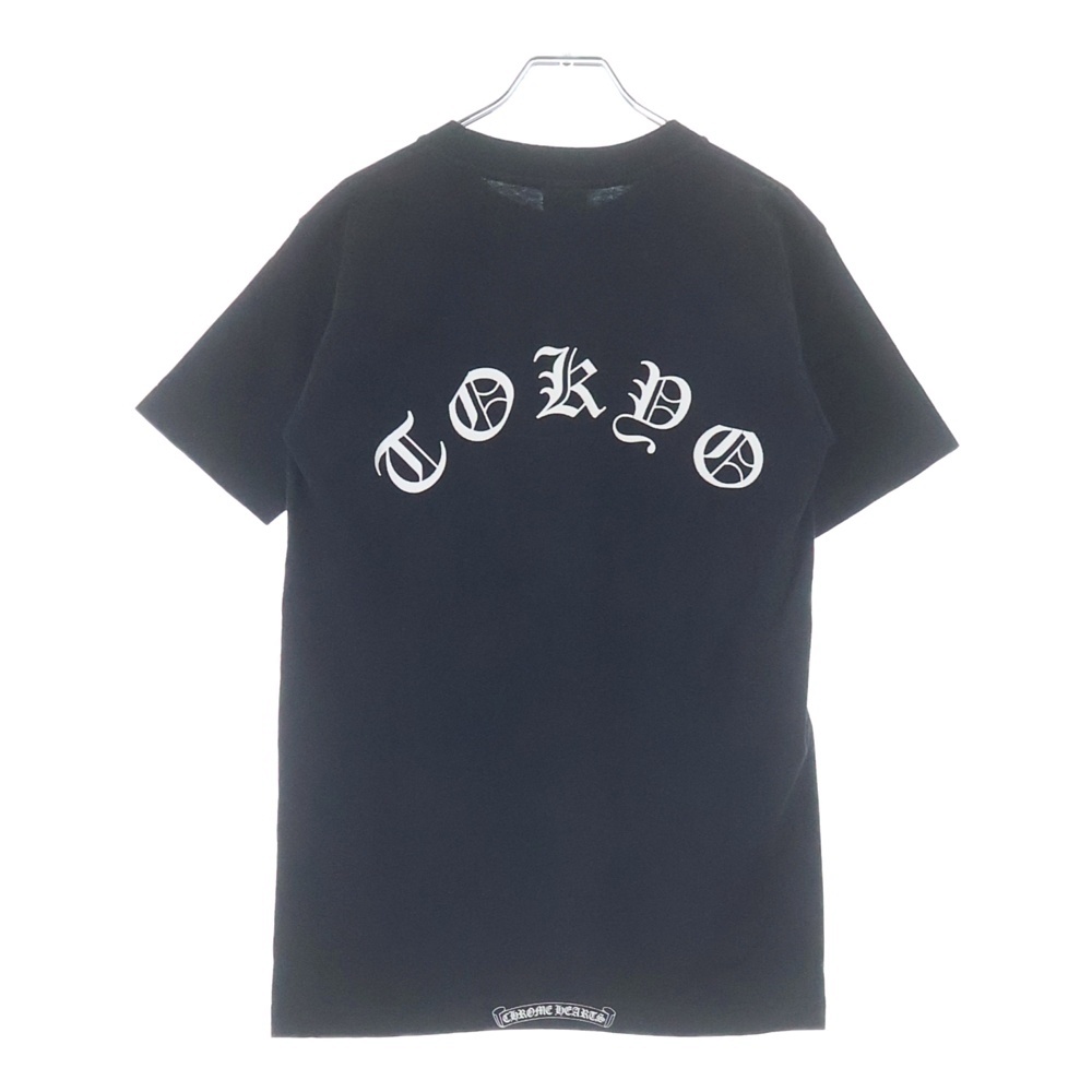 OLD TOKYO フロントロゴ 半袖Tシャツ カットソー ブラック Bランク
