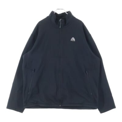 フルジップトラックジャケット フリースジャケット ブラック ACGM0095 Bランク