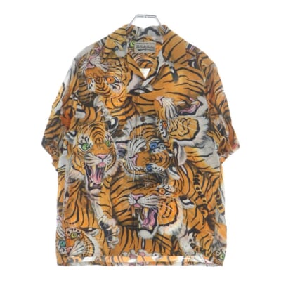 20SS TIM LEHI HAWAIIAN SHIRTS ティムリーハイ ハワイアン 半袖シャツ イエロー Aランク