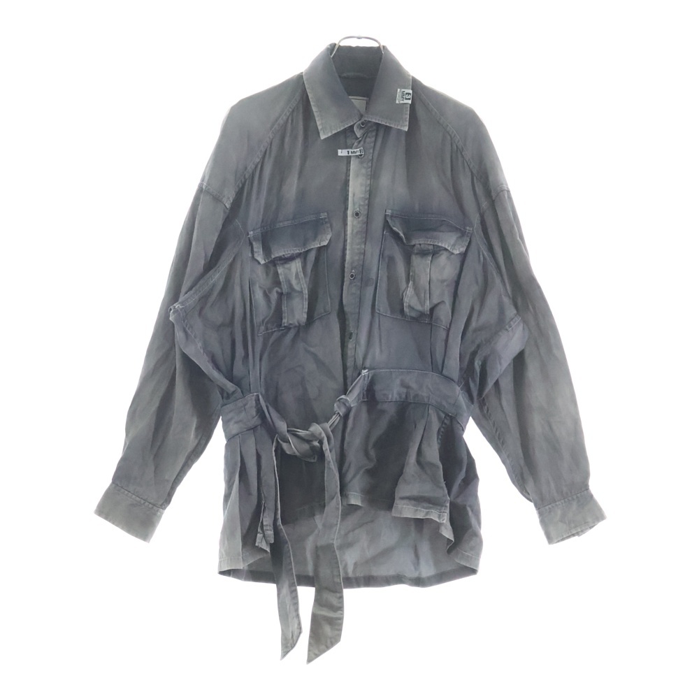 CACHECOEUR SHIRTS カシュクール 長袖シャツ グレー B12SH031 Bランク
