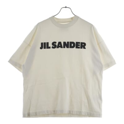 フロントロゴ クルーネックTシャツ カットソー ホワイト JSMU707045MU24870821 Bランク