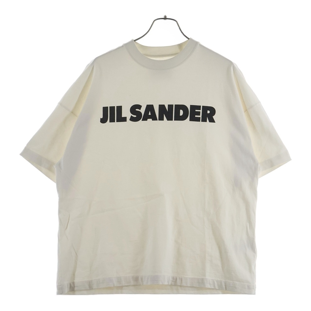 フロントロゴ クルーネックTシャツ カットソー ホワイト JSMU707045MU24870821 Bランク